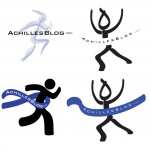 AchillesBlog Finishline Logo - First Iteration